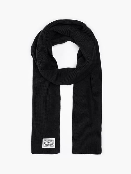 Levi's Back Patch Scarf - Black