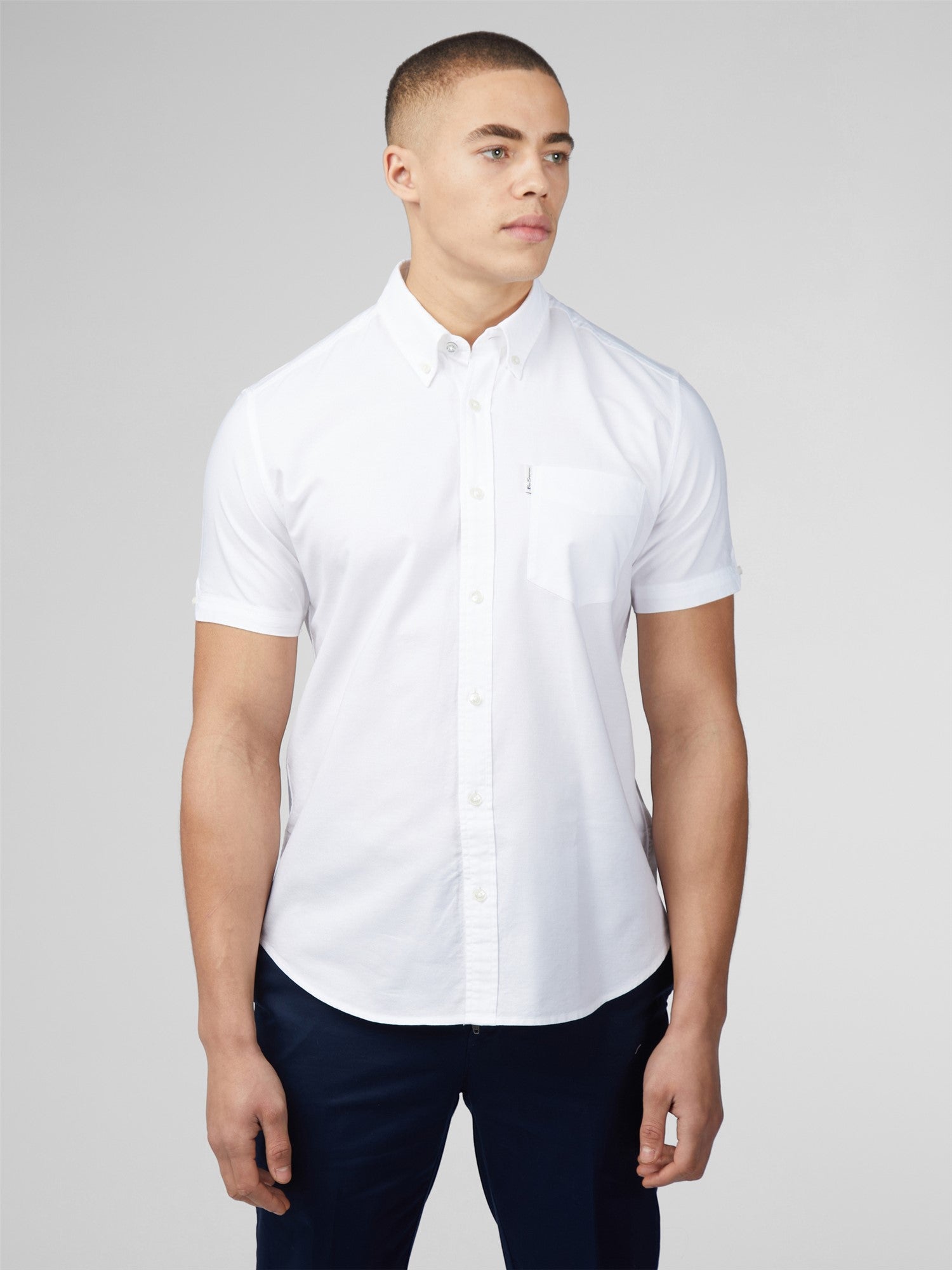 Short sleeve oxford dress shirts deals