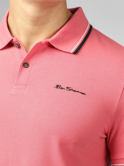 BigMens -  Signature Polo - Dark Pink