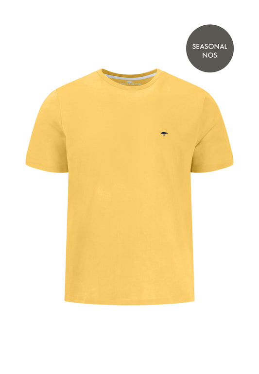 Crew Neck T-Shirt Vivid Yellow