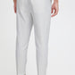 Lightweight Linen Blend Casual Trousers - White
