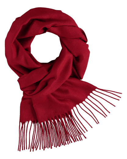 Cashmink Plain Scarf - Red