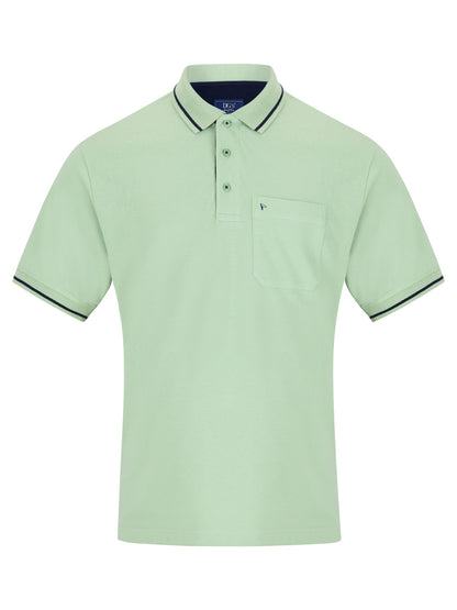 DG's Drifter Short Sleeve Polo Top - Green