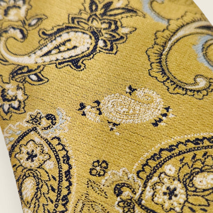 Tie and Hankie Set - Paisley Gold I138494