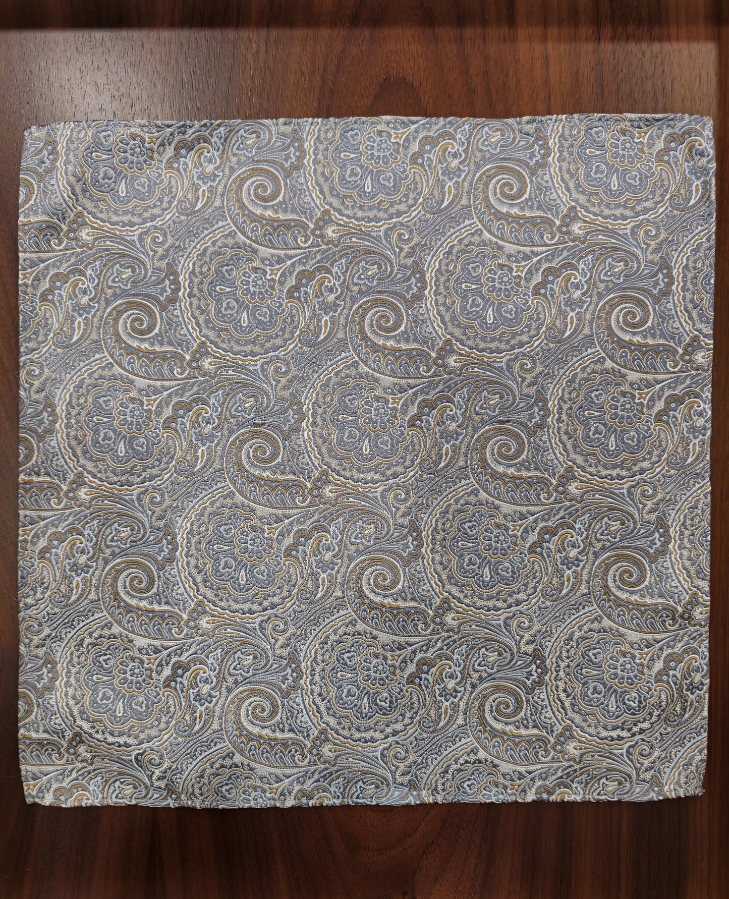 Tie & Hankie Set - Beige Paisley KJ9527BL-12