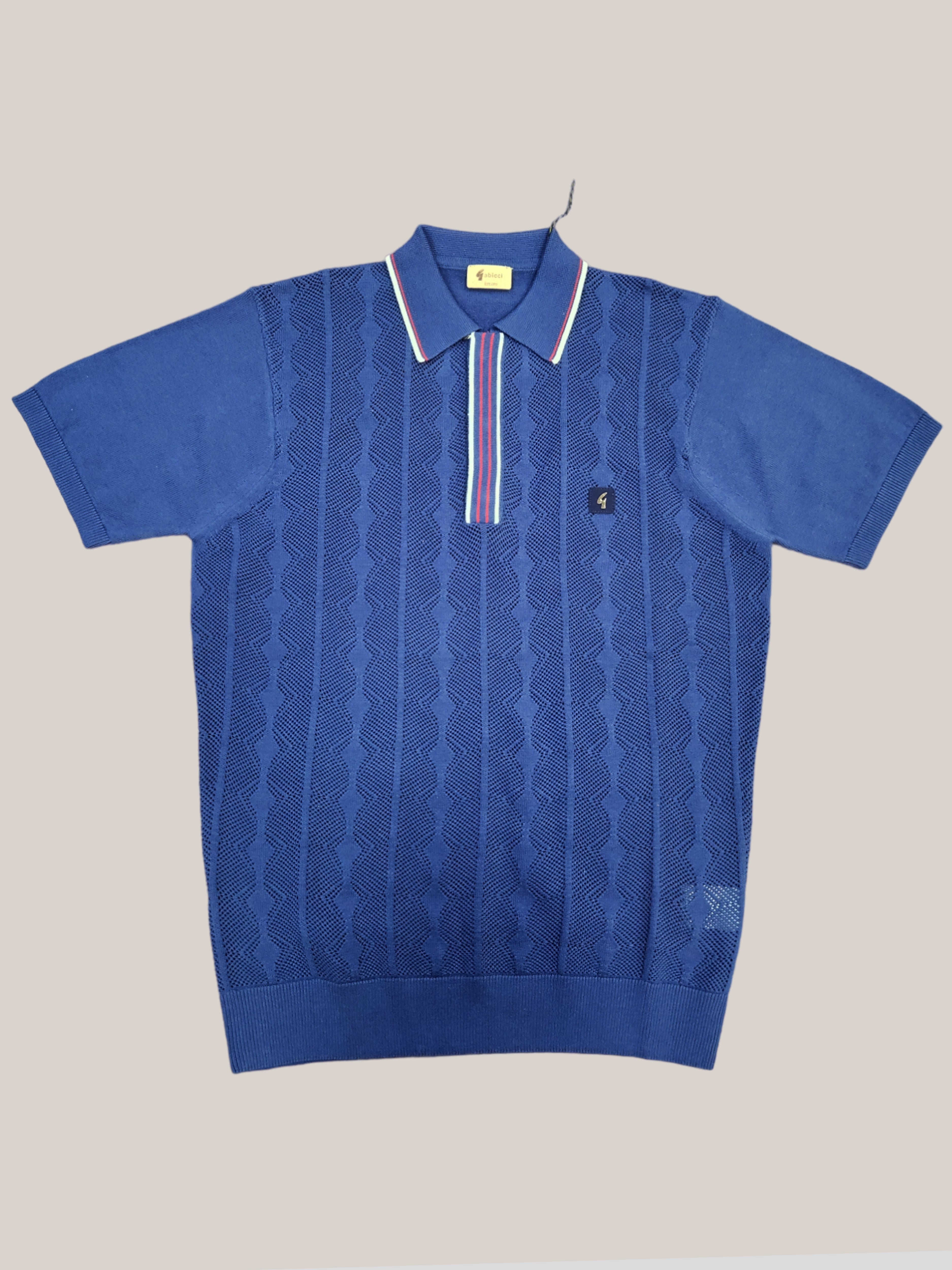 Mens short sleeve sales knitted polo