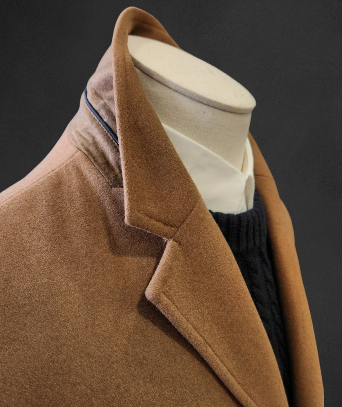 Wool-Mix Hutchinson Overcoat - Camel