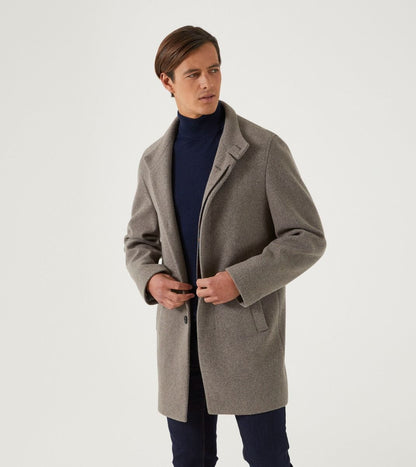 Faulkner 3/4 Overcoat - Oat