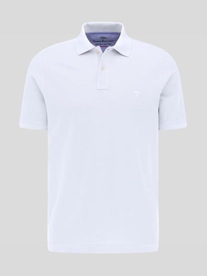 Supima-Cotton Classic Polo - White