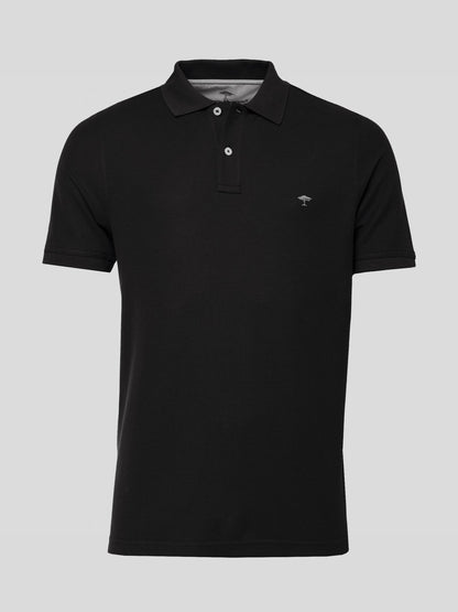 Supima-Cotton Classic Polo - Black