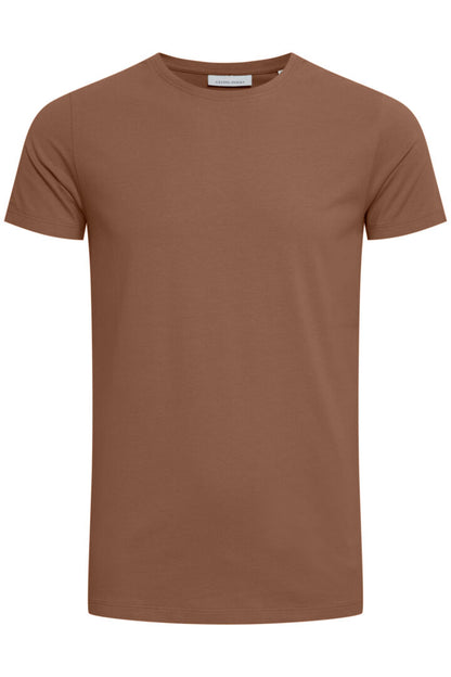 Plain Fitted Tee - Nutmeg