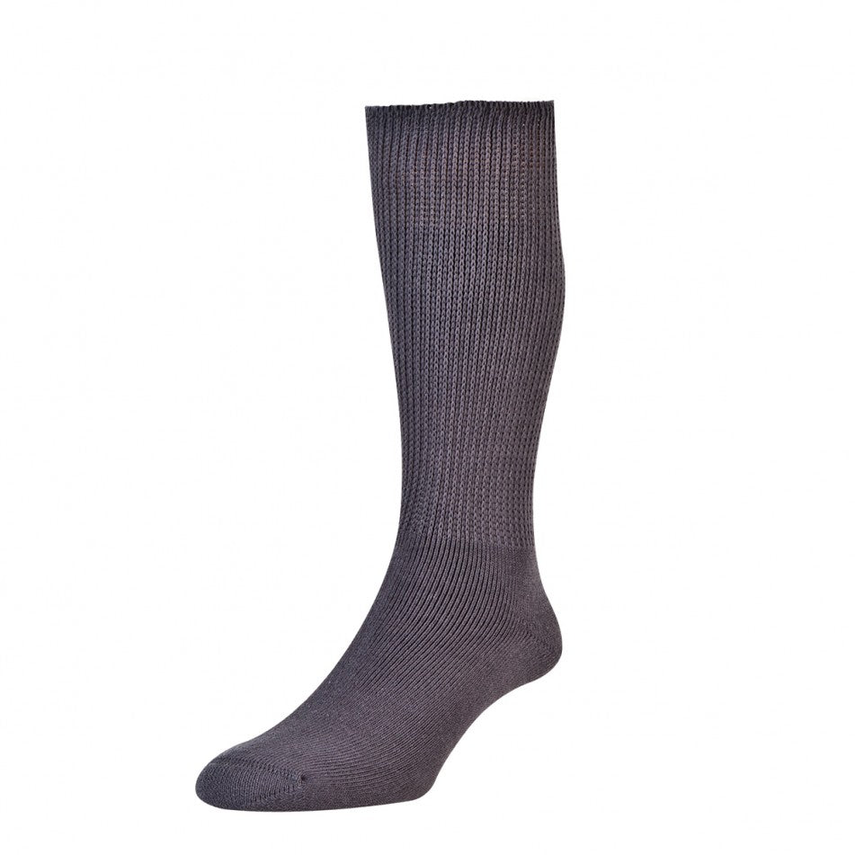 HJ Hall Diabetic Cotton Socks Mid Grey – Blooms Menswear