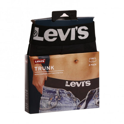 Levi's 2 Pack Boxer Brief - Black