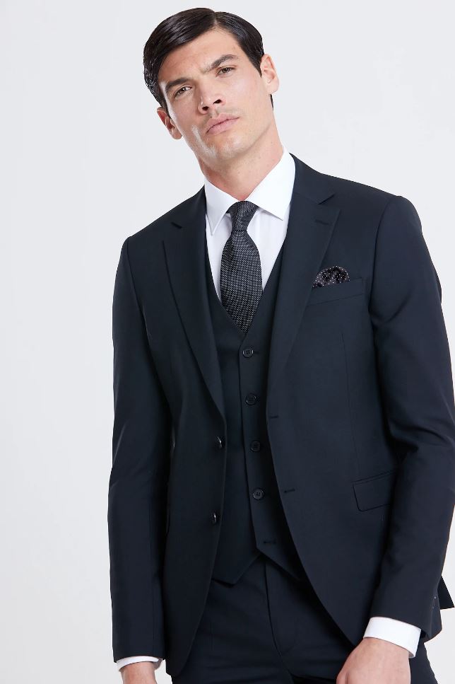 Benetti James Suit Jacket - Black – Blooms Menswear