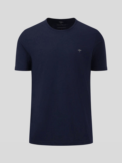 Crew-neck Tee Sustainable Cotton - Navy