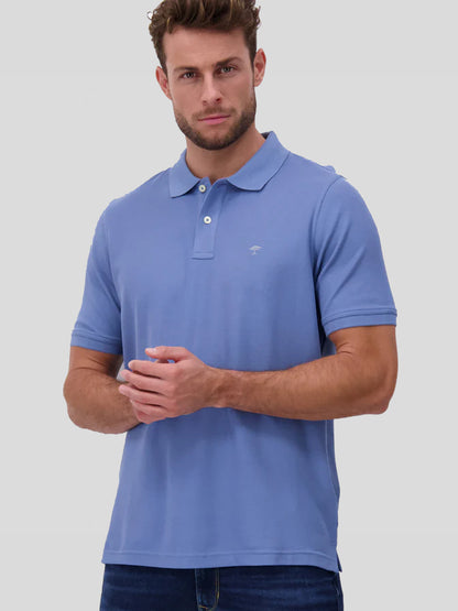 Supima-Cotton Classic Polo - Navy