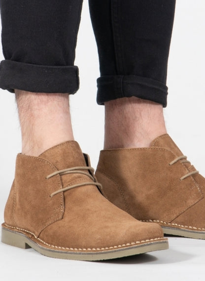 Desert Boot - Tan Suede