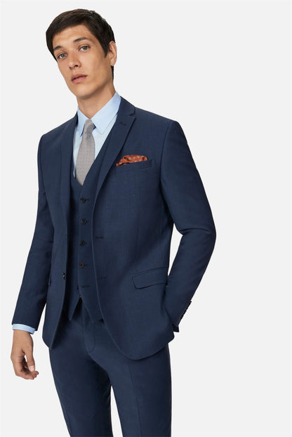 Ted Baker Slim Fit Panama Blue Jacket