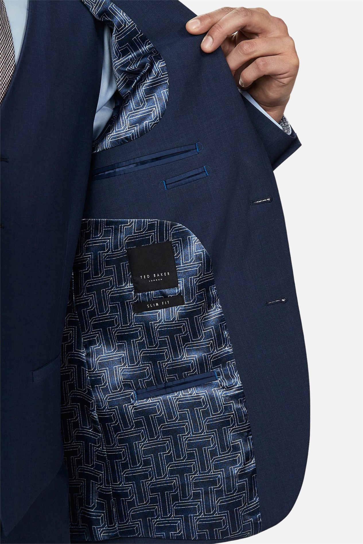 Ted baker blue on sale blazer