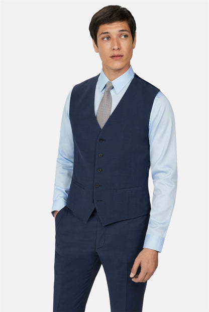 Ted Baker Slim Fit Panama Blue Jacket